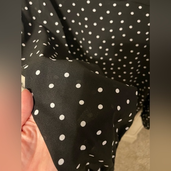 J Crew Polka dot blouse - Picture 3 of 5
